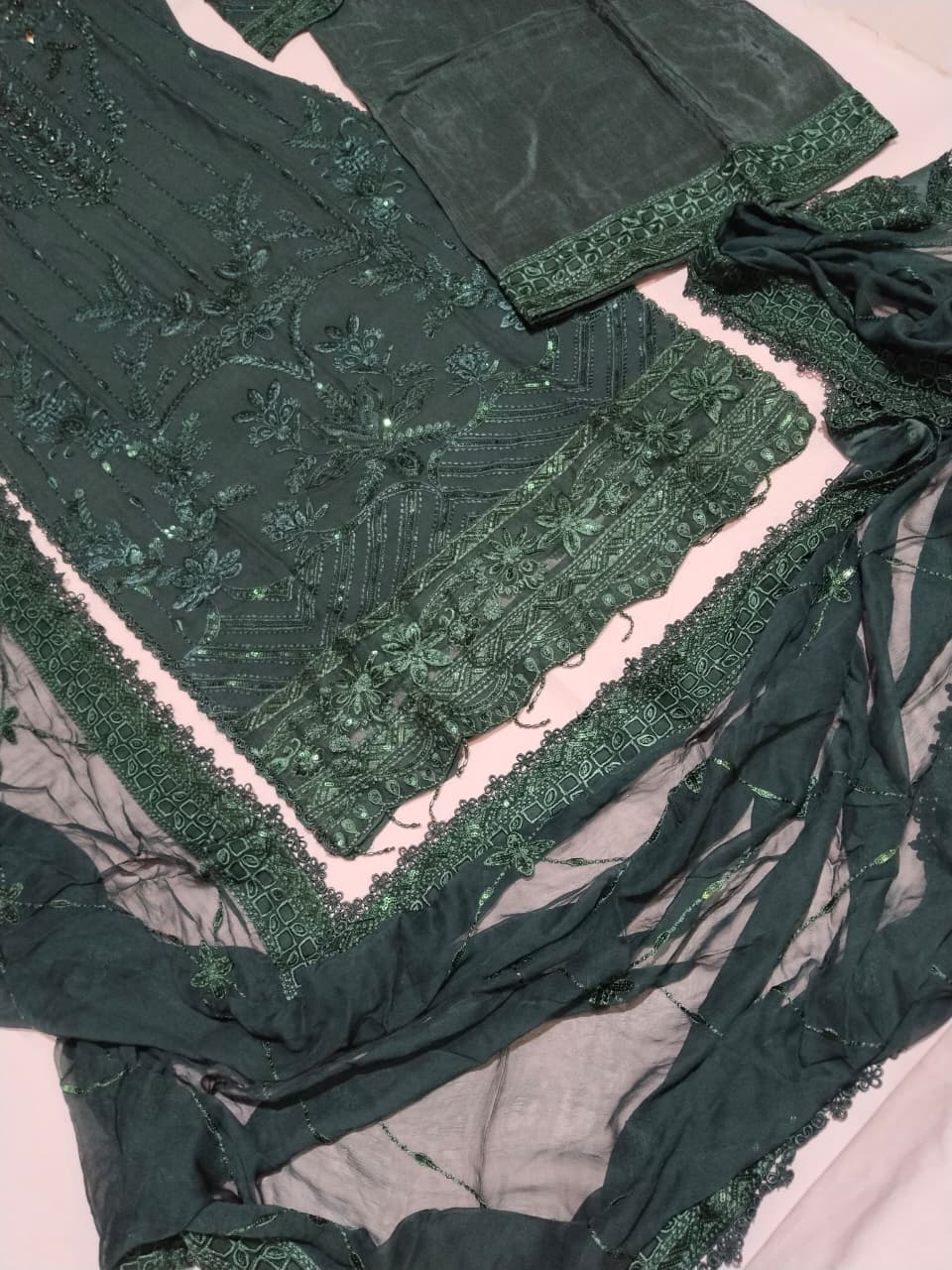 party wear 1553 green