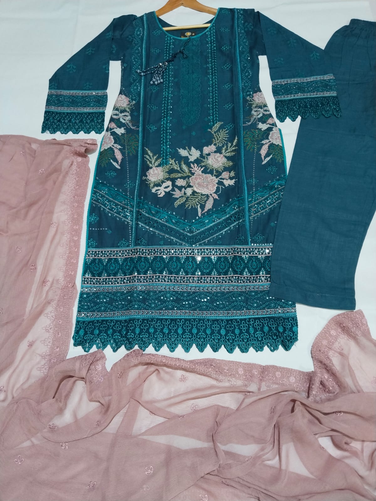 Cotton Embrioderd dress