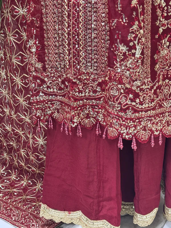 SJ3352 Mehroon
