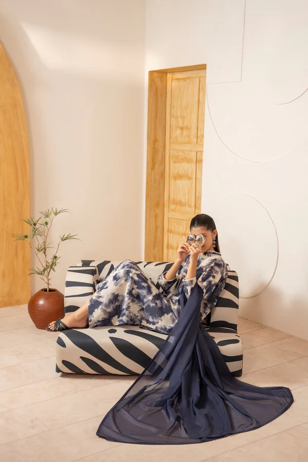 Janaan Summer Drop Indigo Mirage