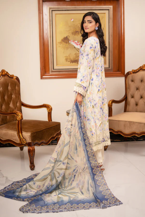 Munira Mehak Frock MSL off white