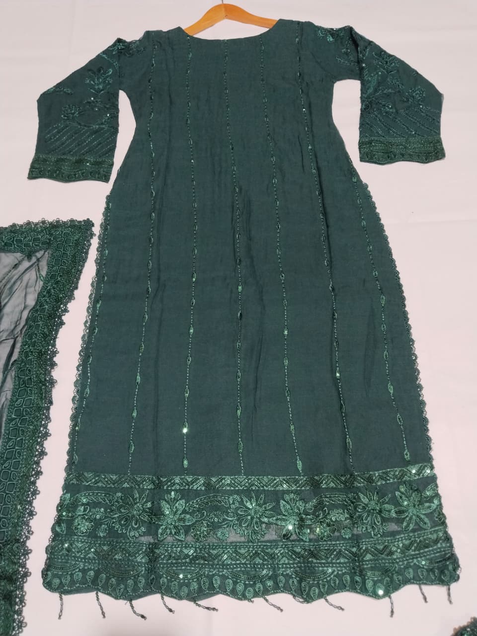 party wear 1553 green