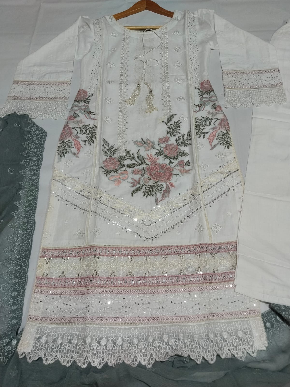 Cotton Embrioderd dress