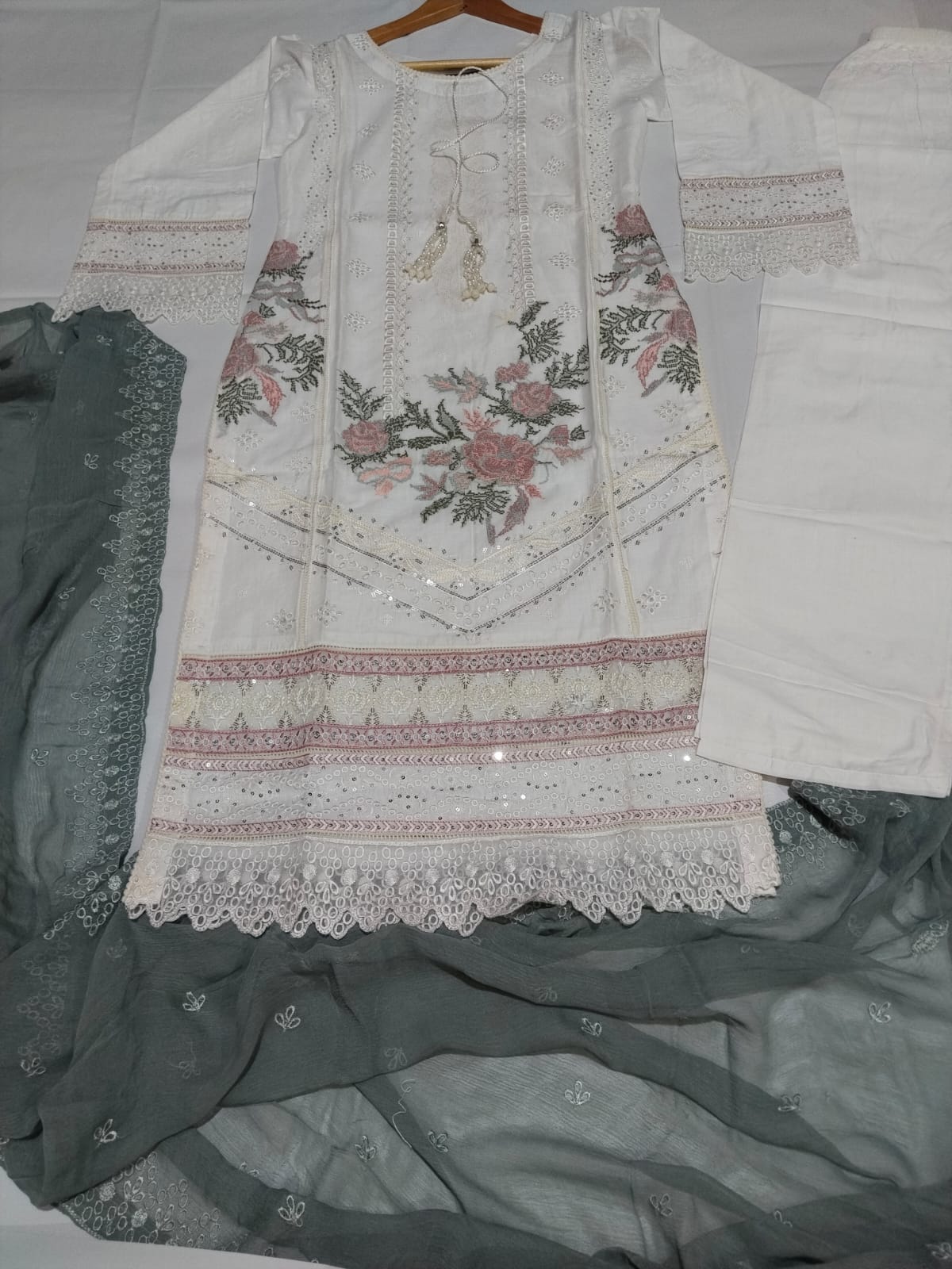 Cotton Embrioderd dress