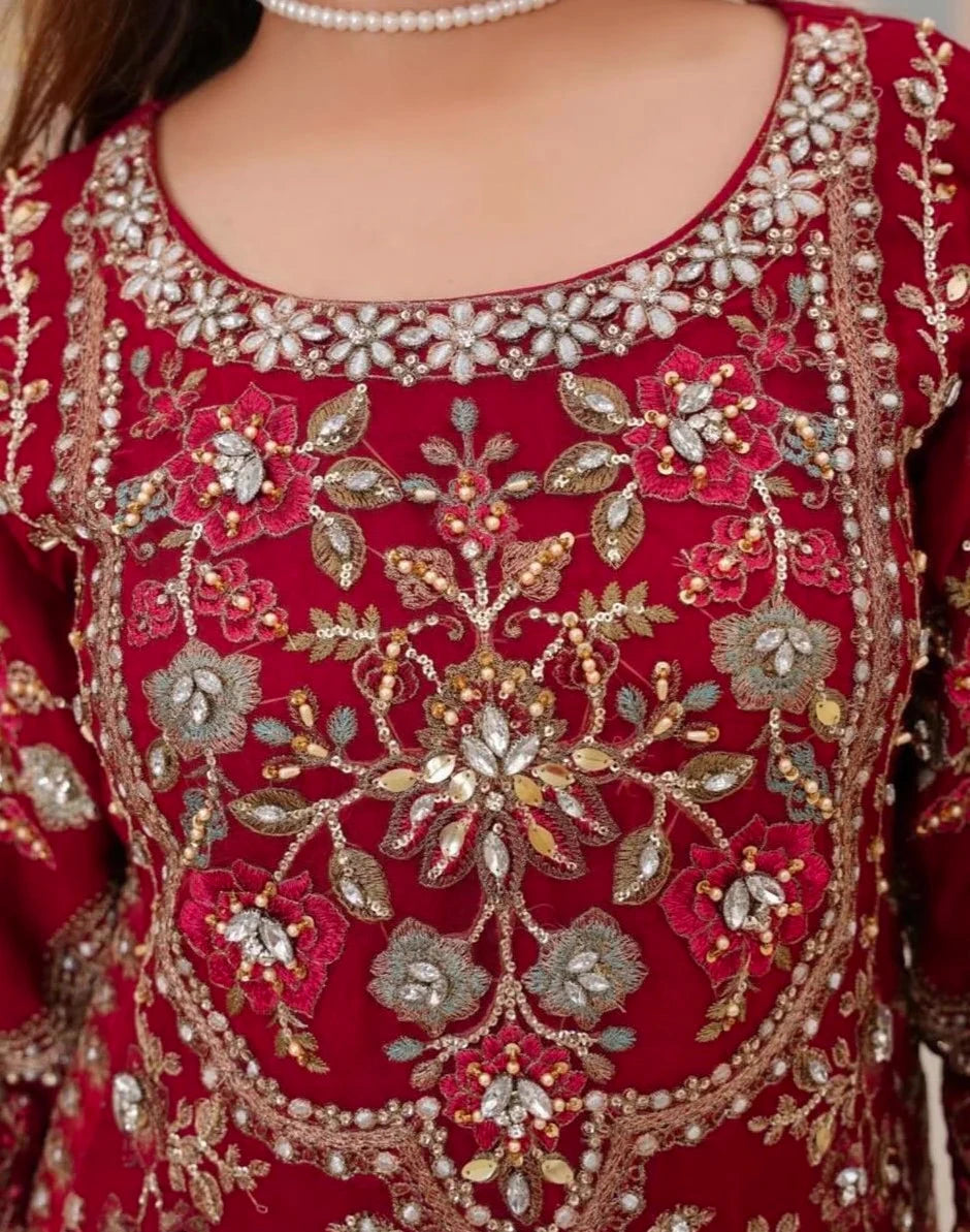 SJ3321 Mehroon