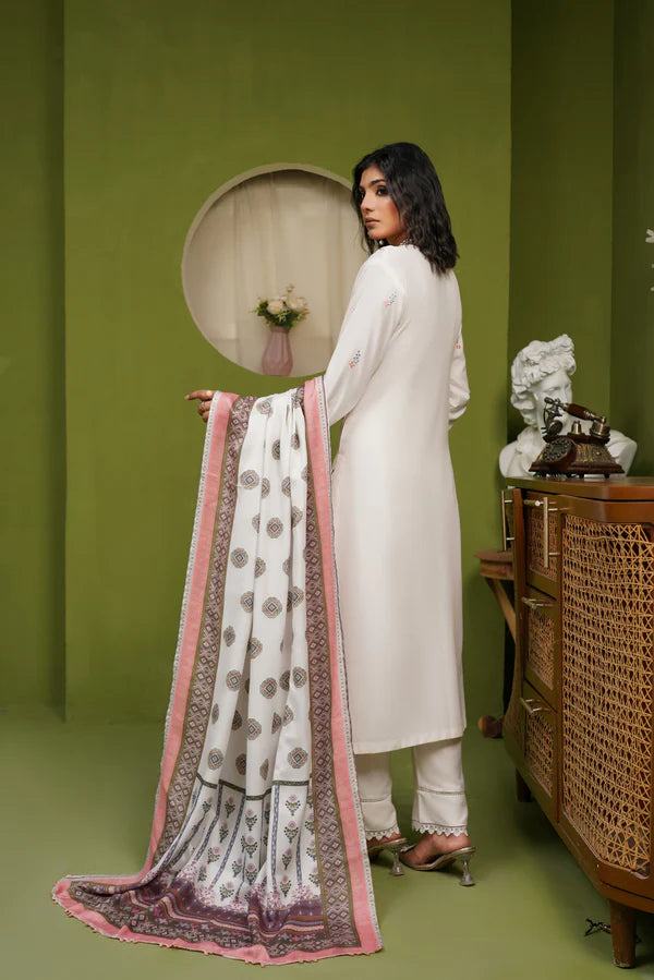 Munira 7 Chic Dhanak Off White