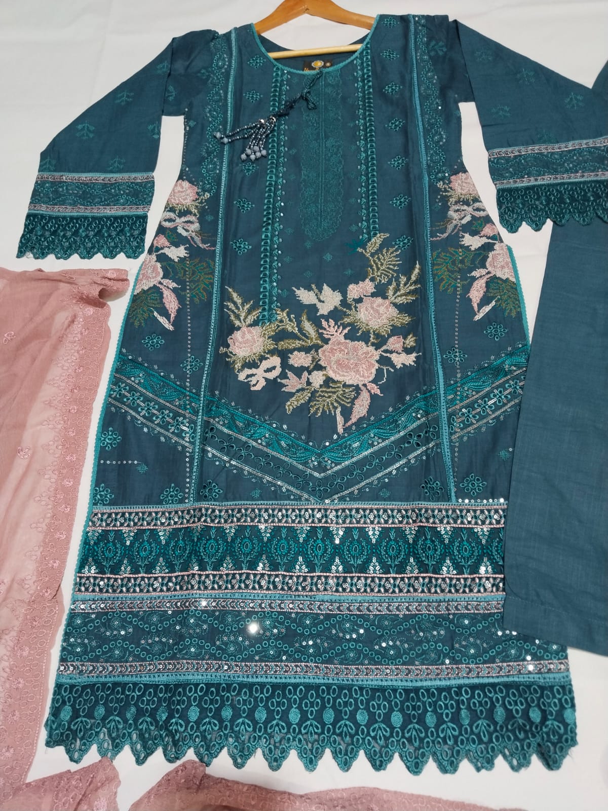 Cotton Embrioderd dress