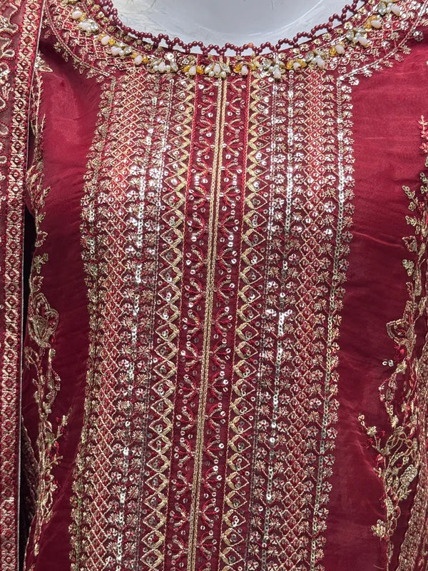 SJ3352 Mehroon
