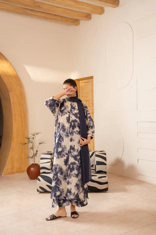 Janaan Summer Drop Indigo Mirage