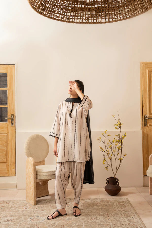 Janaan Summer Drop Noir Lines