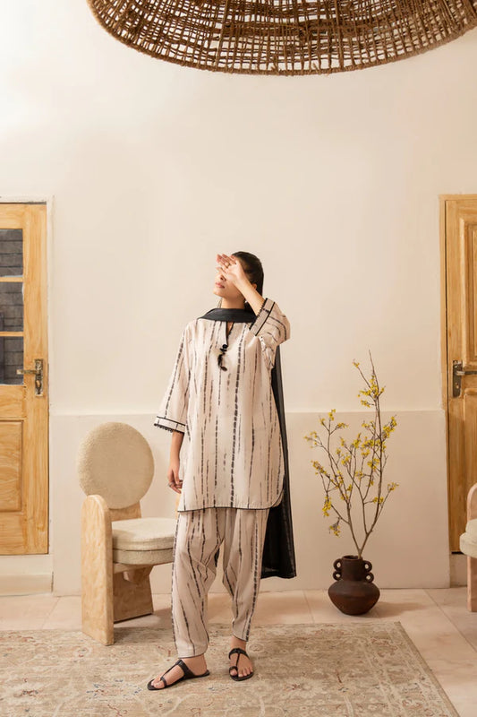 Janaan Summer Drop Noir Lines