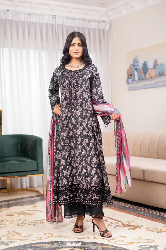 Munira Mehak Frock MSL black