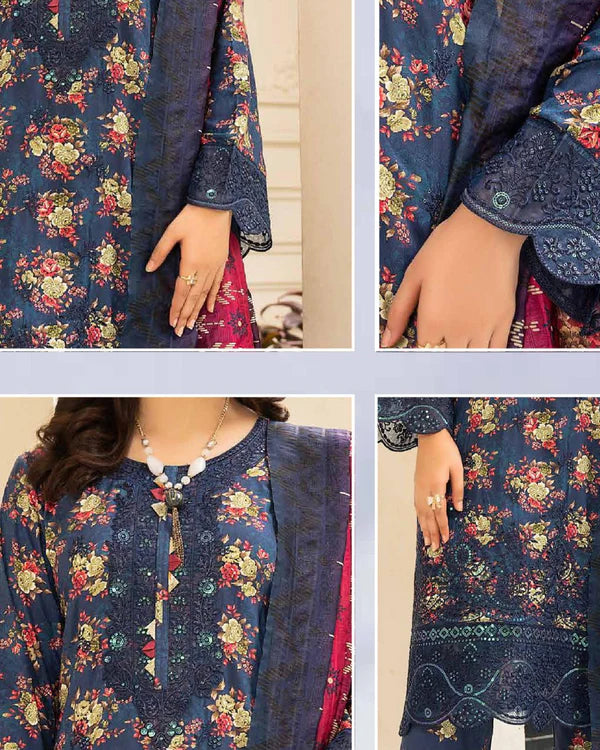 Munira Khazaan MSL 05 Navy Blue